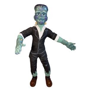 RARE KITSCH Frankenstein Poseable 2ft Doll Halloween Handmade? 1OfAKind Munsters
